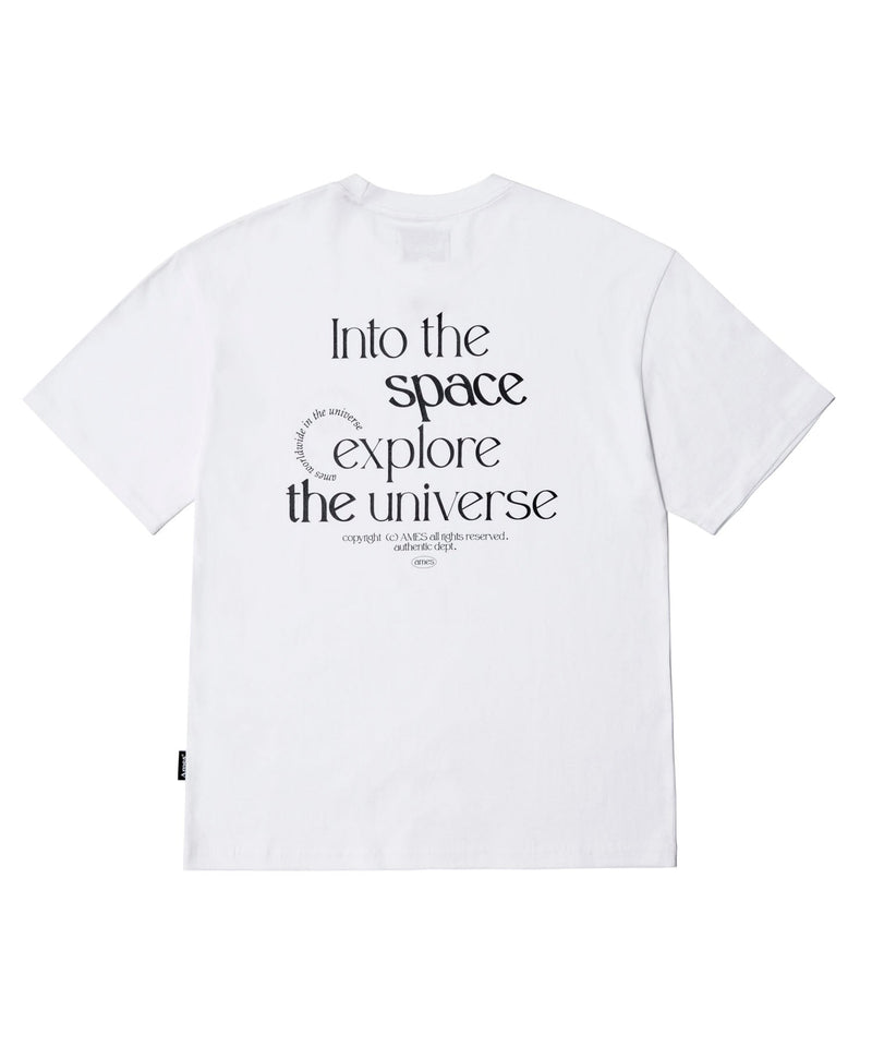 AWスペースTシャツ/AW SPACE T-SHIRTS_WH(22HSTP06)