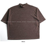Never Short Sleeve Knit T Shirt (5color) (4641021821046)
