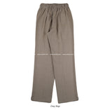 ハローリネンカッティングロングワイドパンツ / #Hello Linen Cutting Long Wide Pants (5color)