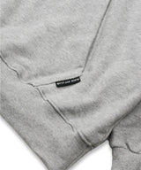 サイン_ロゴ フード スウェットシャツ/ Sign_Logo Hooded Sweatshirt GREY (6613177401462)