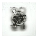 カットアウトグラフィックTシャツ / 222 Cutout graphic t-shirts - White