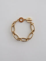 oval bracelet - gold (6548421017718)
