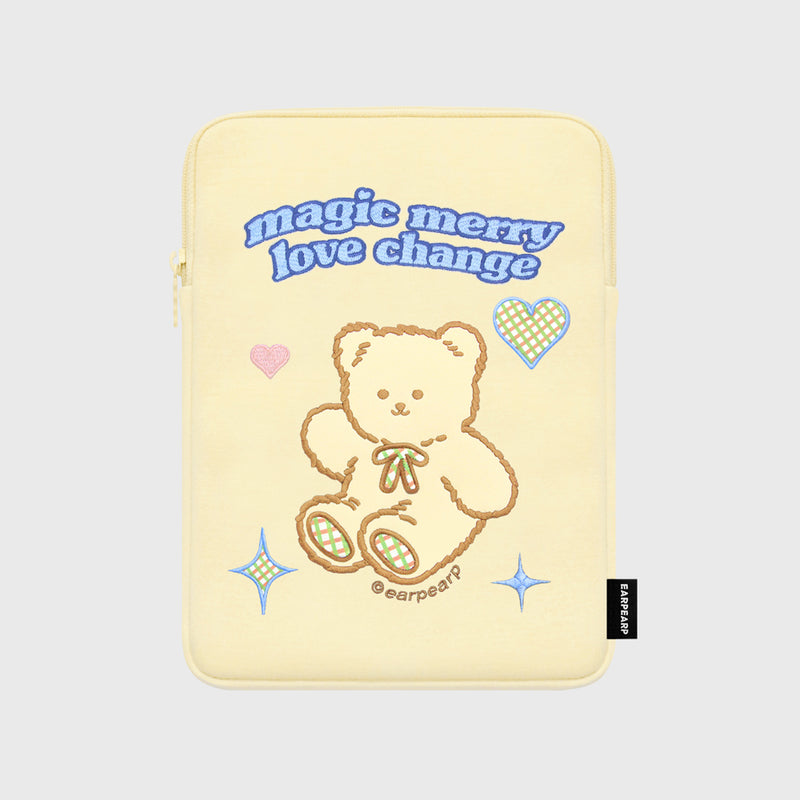 MAGIC MERRY-IVORY(IPAD POUCH) (6615484924022)