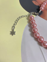 ブルームピンクパールネックレス/Bloom Pink Pearl Necklace