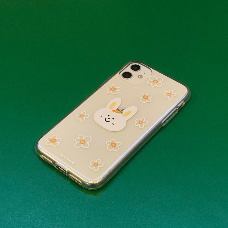 フラワーバニーケース (アイフォンケース) / Flower bunny case (iphone case)