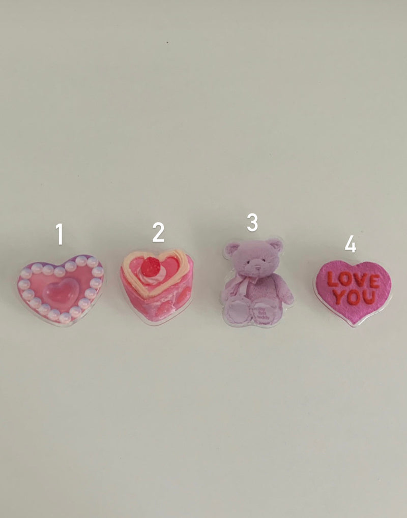 キュートピンクグリップトック / Cute Pink Tok (4 designs)