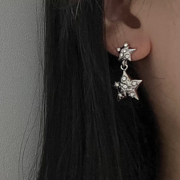 stone star Earring