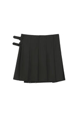 0 6 safety pin warp skirt - BLACK (4642324086902)
