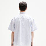 ストライプ ロゴハーフシャツ/Stripe Logo Half Shirts