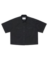 W.S ハーフシャツ / W.S HALF SHIRT - BLACK