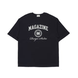 マガジンウォッシングショートスリーブTシャツ/ASCLO MAGAZINE Washing Short Sleeve T Shirt (3color)