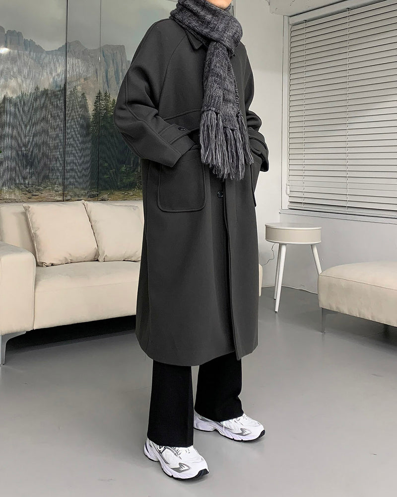 AZバルマンウールコート/AZ Balmain Wool Coat (3 colors)