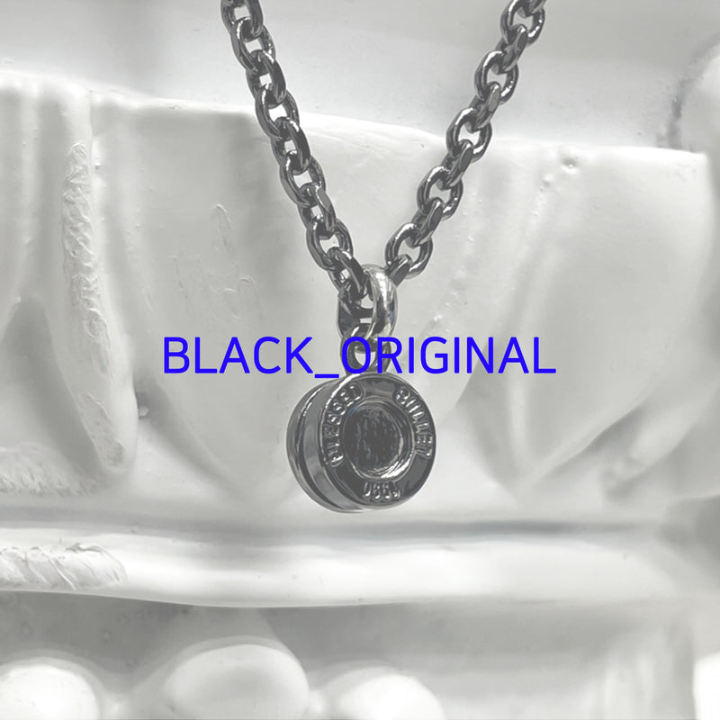 バレット バック ネックレス / Bullet Back Necklace_black