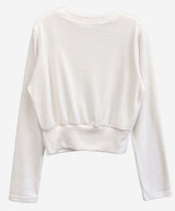 ネシアダイアゴナルボタンウィンタールーズフィットニットTシャツ / Necia Diagonal Button Winter Loose Fit Knit T-Shirt (2 colors)
