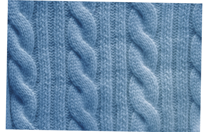 ツイストニットマットAirPodsケース / (06 sky blue) Twisted Knitted matte AirPods Case