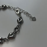 ハートリングブレスレット / heart ring bracelet (925silver)