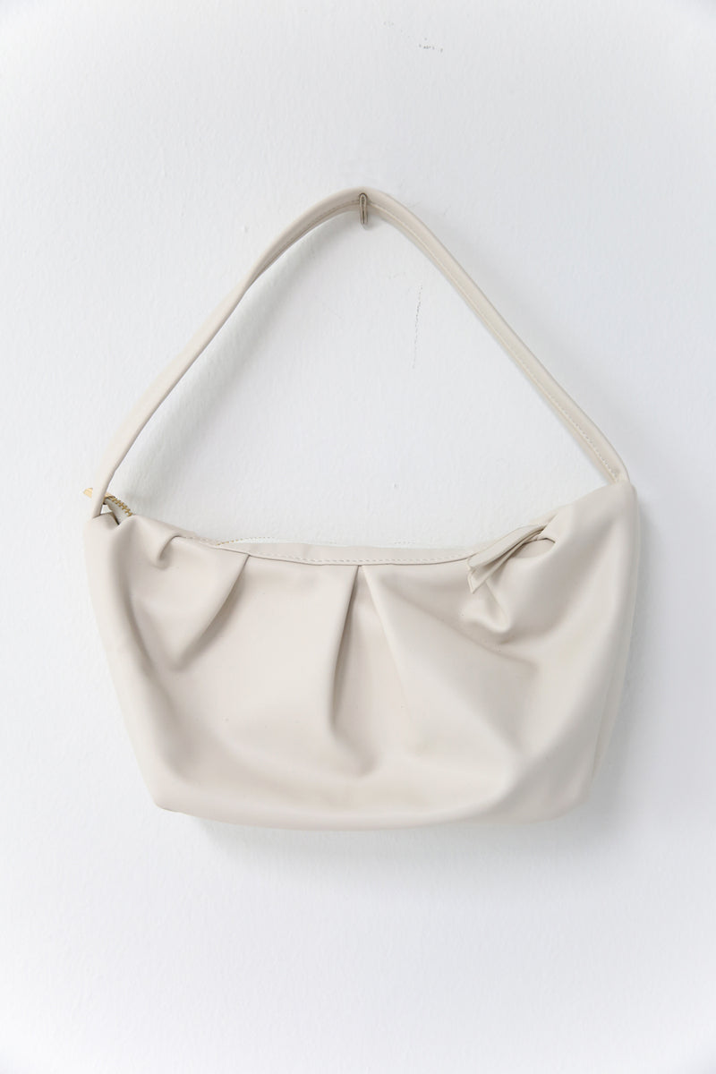 MEADOW WRINKLE SHOULDER BAG(IVORY, YELLOW 2COLORS!) (6587605549174)