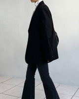 Classic corduroy single overfit jacket (2colors) (4631175200886)