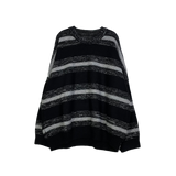 ストライプウェーブニットウェア/Stripe wave Knitwear