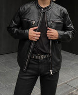 ハードエンボレザージャケット / Hard Embo Leather Jacket
