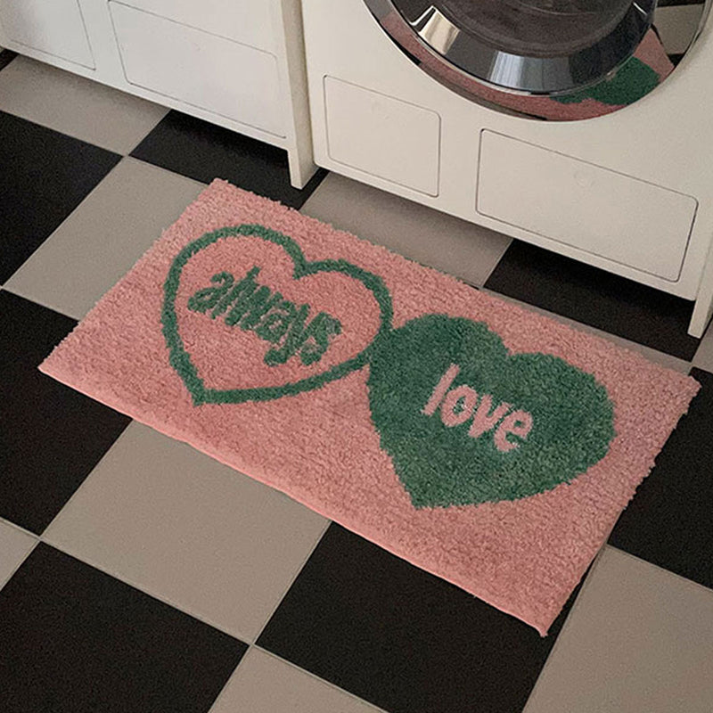 オールウェイズl♥ngラブラグ / always love l♥ng rug (pink)