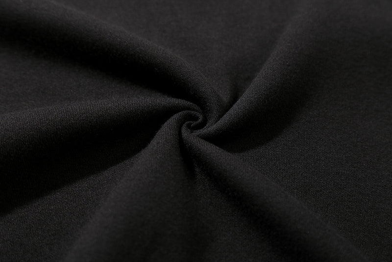 フラワーリボンスウェットシャツ/FLOWER RIBBON SWEAT SHIRT_BLACK