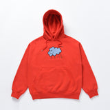 レインボーパーカー / Dominant Cloud Embroidery Dried Hoody_RED (4594041553014)
