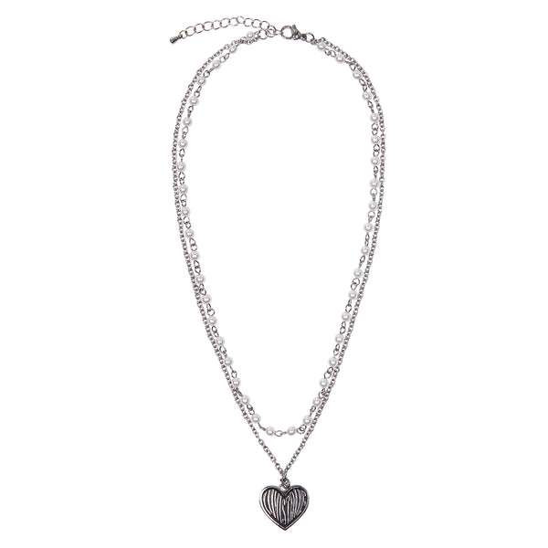 CH LUV NECKLACE (SILVER)