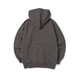 Classic minislogan buckle hoodie - Darkgray (6624477020278)