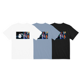 Tree13記念バックプリントTシャツ（ブラック/ホワイト/ブルー）