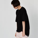 レイヤーシリーズTシャツ / WHATTHEWEAR Layer Series S/S T-shirt- Black