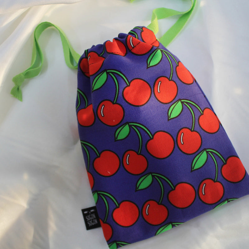 CHERRY STRING POUCH S (6659979673718)