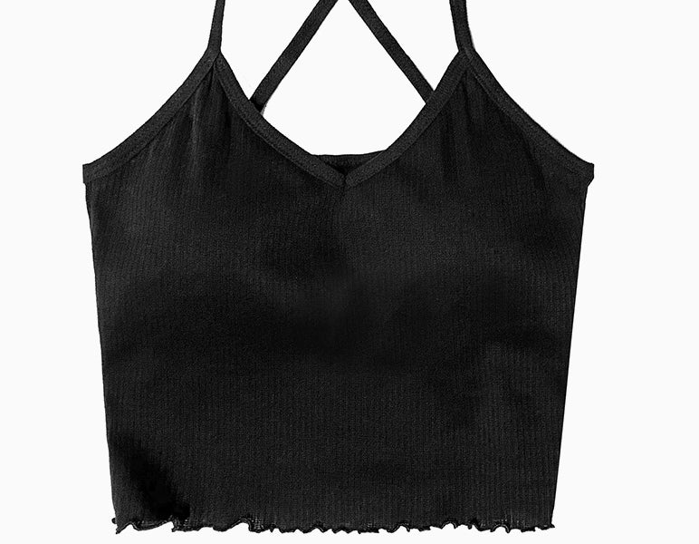 A cotton bra top (6546159206518)