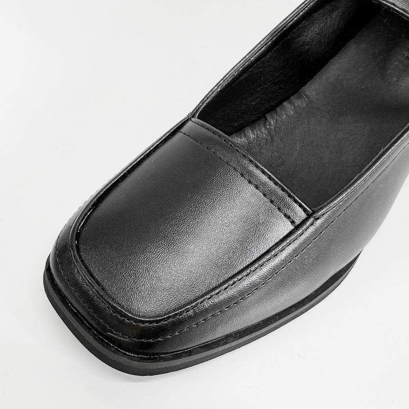 モーフスクエアローファーヒール / morph square loafer heels – 60
