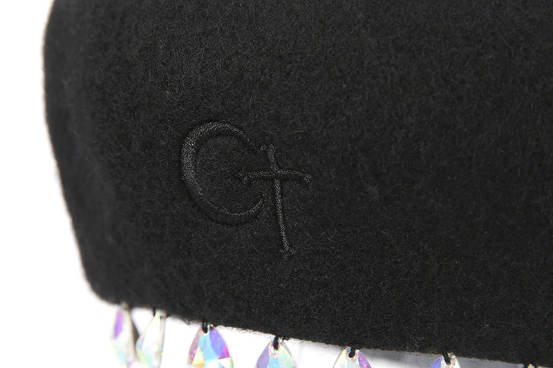 13シャンデリアウールベレー帽 / 1 3 chandelier wool beret (4579938205814)