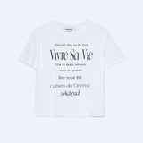 VIVRE SA VIE T-shirts Women (6589182836854)