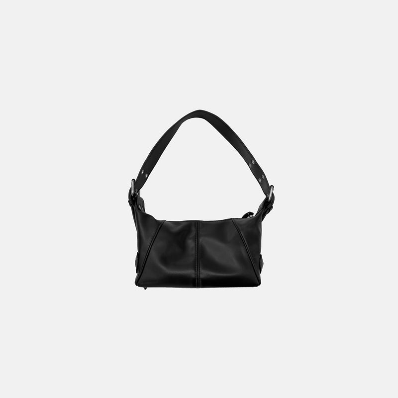 ソニーアイレットレザーホーボーバッグ/Sony Eyelet Leather Hobo Bag