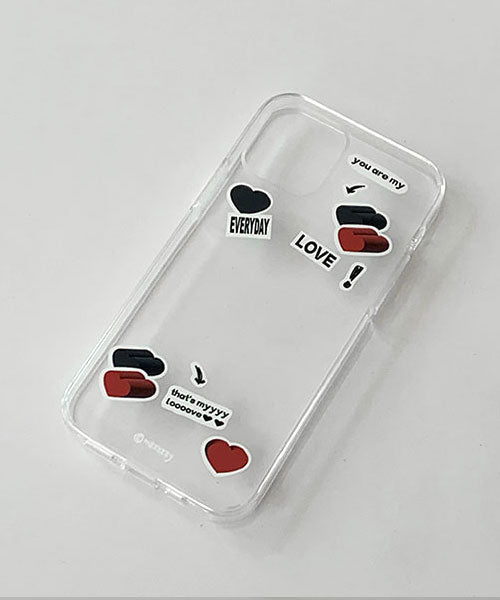 Heart solid jelly case (6685598842998)