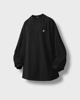 レイヤードベーシックトリムロングスリーブTシャツ/Layered Basic Trim Long Sleeve - Black
