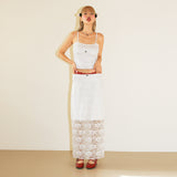 ROSE COSAGE LACE TOP_WHITE