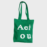 Aeiou Logo Bag (Cotton 100%) Summer Green