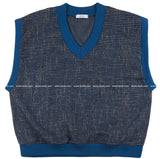 Mone Isabel Tweed V Neck Vest (6color) (6563754737782)