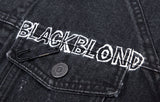 ボーダーグラフィティーロゴデニムジャケット / BBD Border Graffiti Logo Denim Jacket (Charcoal)