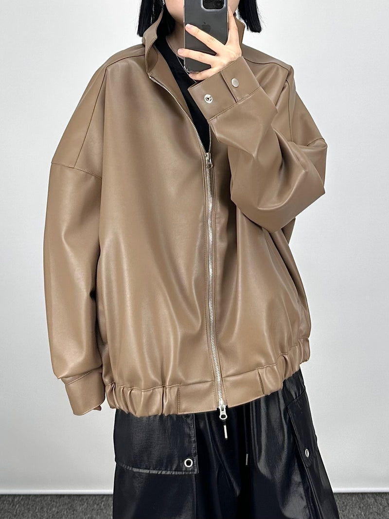 2WAYレザージャケット / Two-Way Leather Jacket – 60% - SIXTYPERCENT