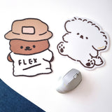 マウスパッド|フレックス　フラッフィーポメ/MousePad | Flex / Fluffy Permgae