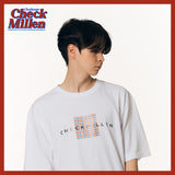 シグネイチャーチェッカードスクエアハーフTシャツ / Signature Checkered Square Half T-Shirt