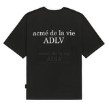 ドーナツ4 半袖Tシャツ/ADLV BABY FACE SHORT SLEEVE T-SHIRT BLACK DONUTS 4