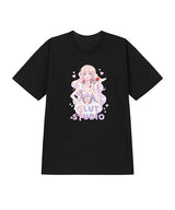 マジカルガールハーフTシャツ / magical girl half t-shirt (4497361928310)