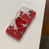 Santana Rose / jelly type iPhone Galaxy Case(Copy) (6581132034166)