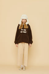 MDムートンパーカー (茶色）/ MD SHEARLING HOODIE (BROWN) (4424949629046)